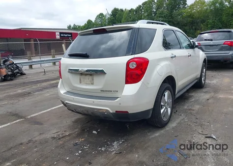 2012 Chevrolet Equinox Ltz from USA, damaged, VIN 2GNALFEK6C1304393